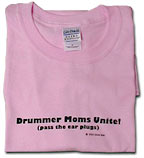  Drummer MOMS - T-shirt 