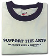 Support the Arts Drums T-shirt